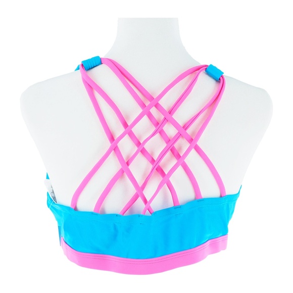 Adidas Sport Swim Crisscross Back Top and Boy Short - Picture 1 of 9